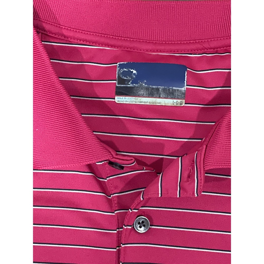Jack Nicklaus‎ Golf Shirt Pink, Size L 875-Y - Picture 4 of 4